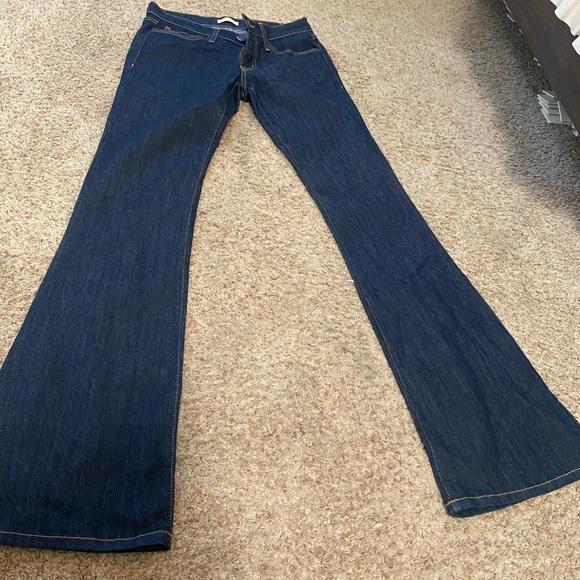 Blue Jean flare bottom low rise size 26 - Picture 1 of 3